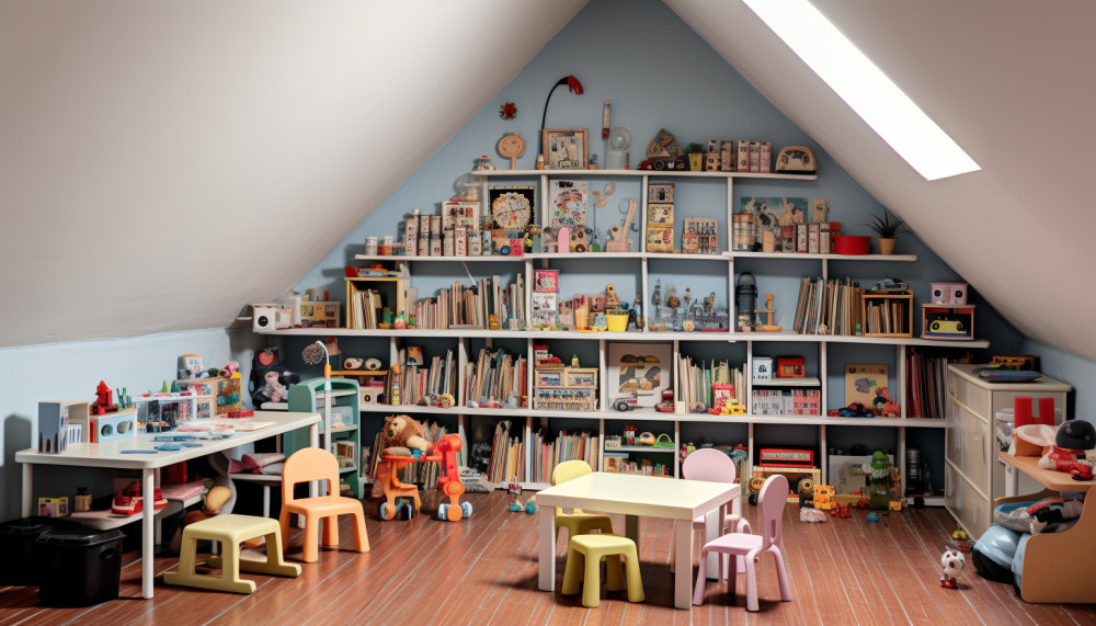 Maximiser l'espace dans une chambre d'enfant